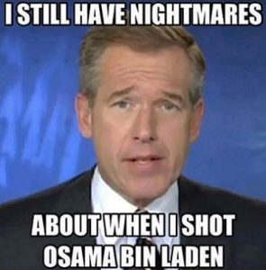 Brian Williams Osama Bin Laden meme